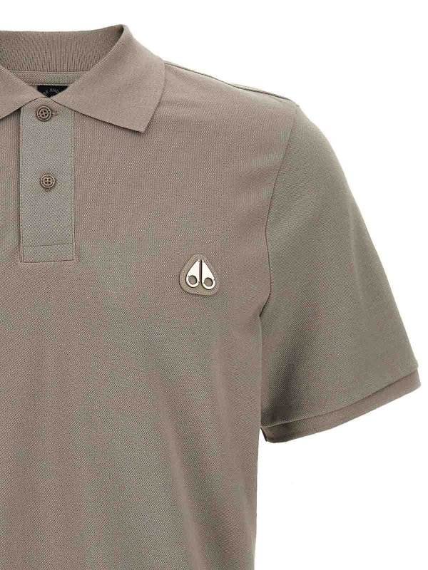 The Best Shops MOOSE KNUCKLES: Polos - Polo - Gris