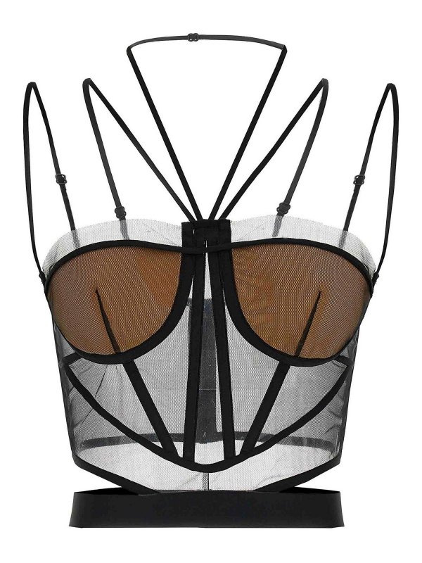 NENSI DOJAKA: トップス＆タンクトップ - トップ/タンクトップ - 黒