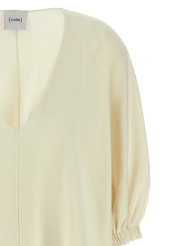 The Best Shops Nude: Sweatshirts & Sweaters - Drawstring Sweatshirt