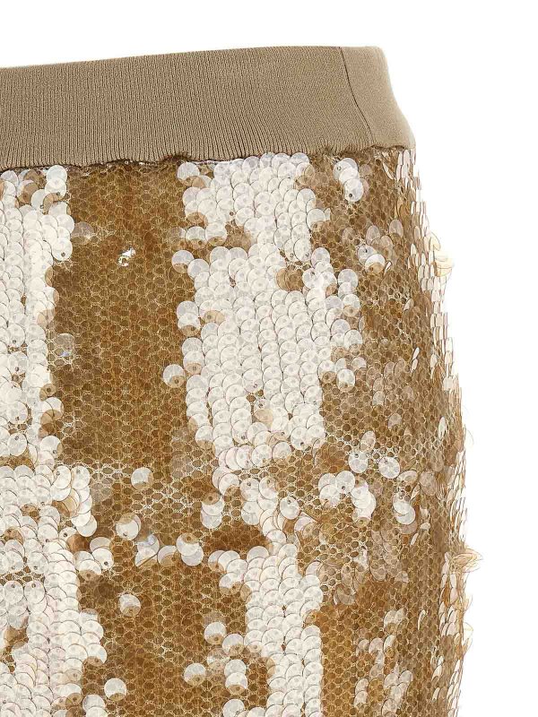 Jupe Midi - Beige shop online: Nude