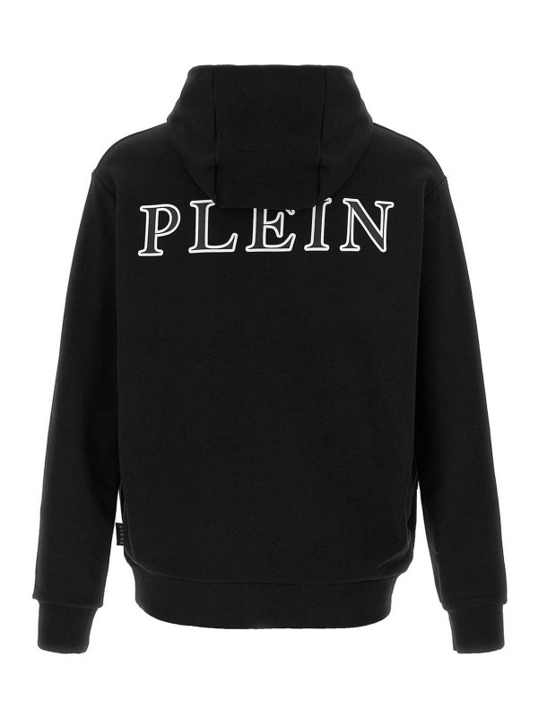 PHILIPP PLEIN: Sweatshirts & Sweaters online - Logo Patch Hoodie