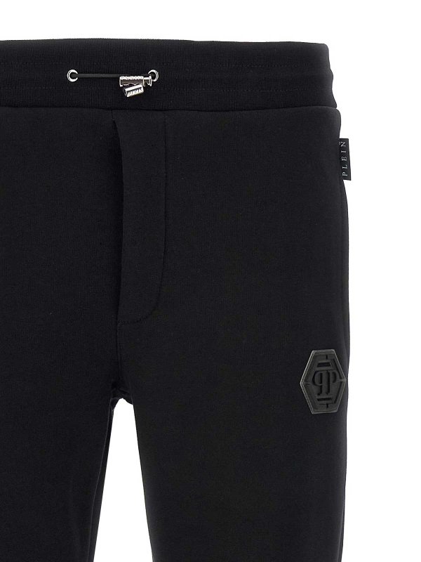 The Best Shops PHILIPP PLEIN: tracksuit bottoms - Logo Patch Joggers