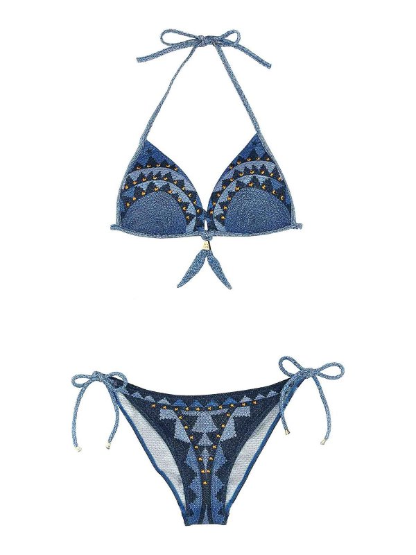 PIN UP STARS: Bikinis - Maillot De Bain - Bleu