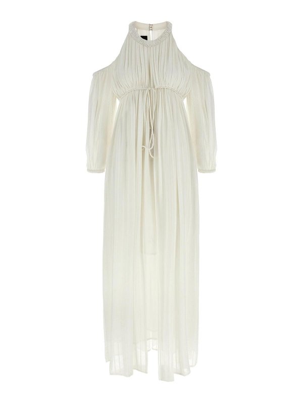 Pinko: ニーレングスドレス - 膝丈ドレス - 白