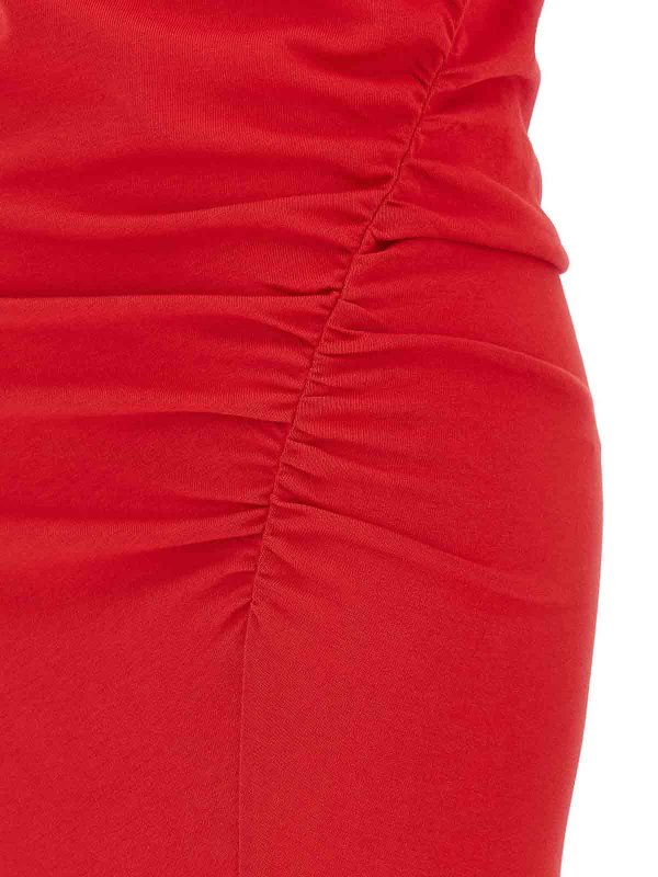 膝丈ドレス - 赤 shop online: Pinko