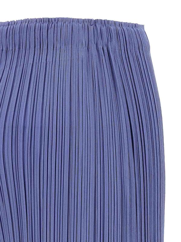 ショートパンツ - 紫 shop online: PLEATS PLEASE ISSEY MIYAKE