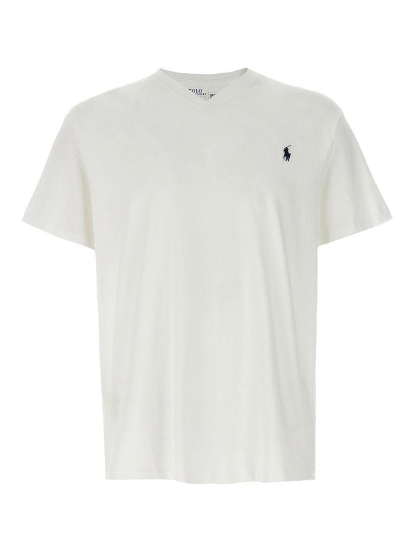 POLO RALPH LAUREN: T-shirts - T-Shirt - Weiß