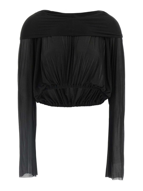 RICK OWENS: カーディガン - カーディガン - 黒