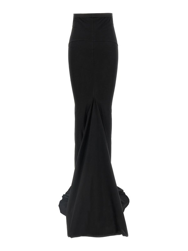 RICK OWENS: Knielange und Midi Röcke online - Midirock - Schwarz