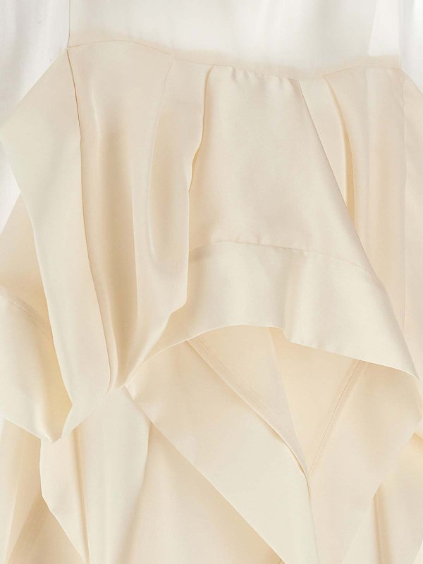 T-shirt pieghettata shop online: Sacai