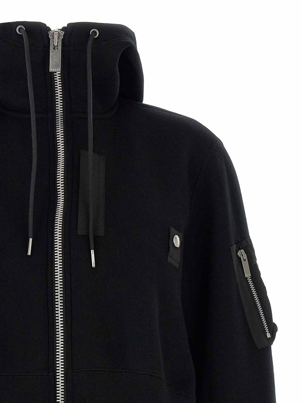 The Best Shops Sacai: Sudaderas y suéteres - Sudadera - Negro