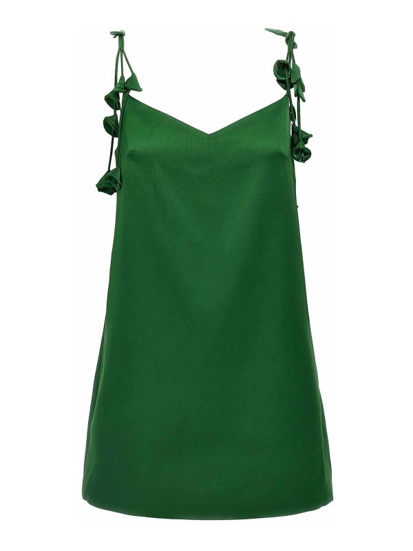 Self Portrait: ショートドレス - ショートドレス - 緑