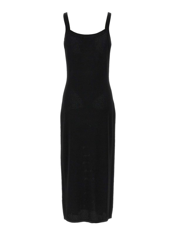 T BY ALEXANDER WANG: Knielange Kleider online - Knielanges Kleid - Schwarz