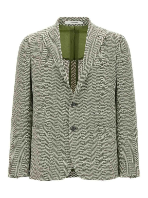 TAGLIATORE: ブレザー - ブレザー - 緑