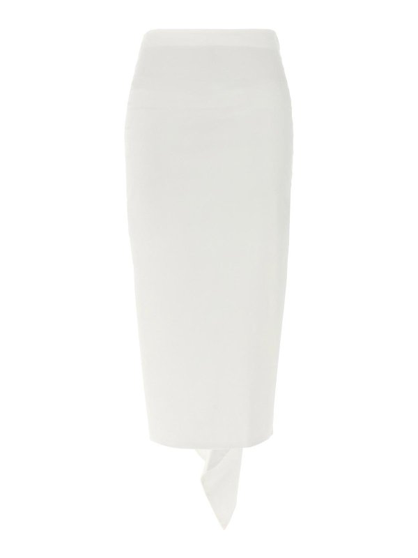 Thelatest Longuette Skirt - White - Women