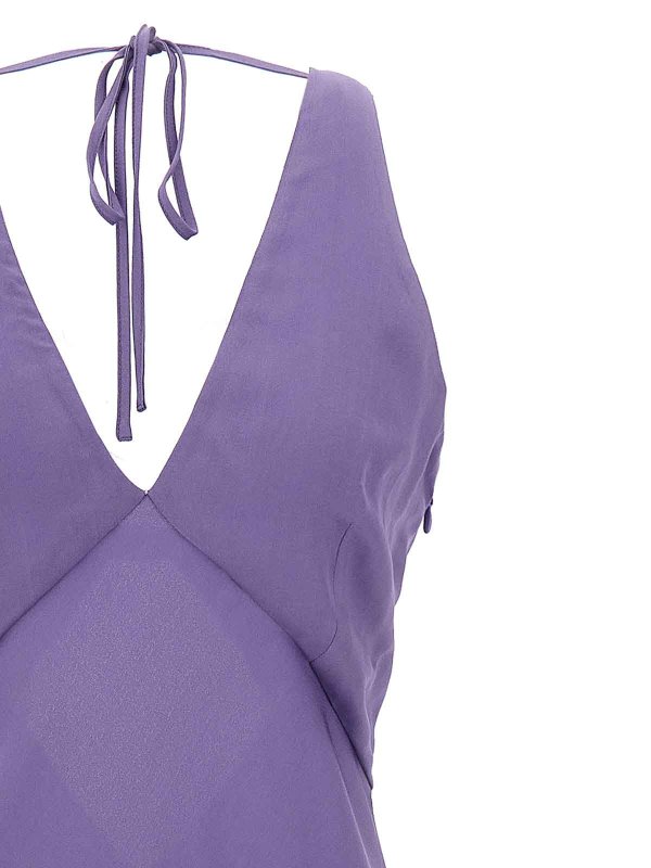 The Best Shops TWINSET: Maxi robe - Maxi Robe - Violet