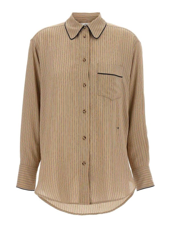 VICTORIA BECKHAM: Chemises - Chemise - Marron