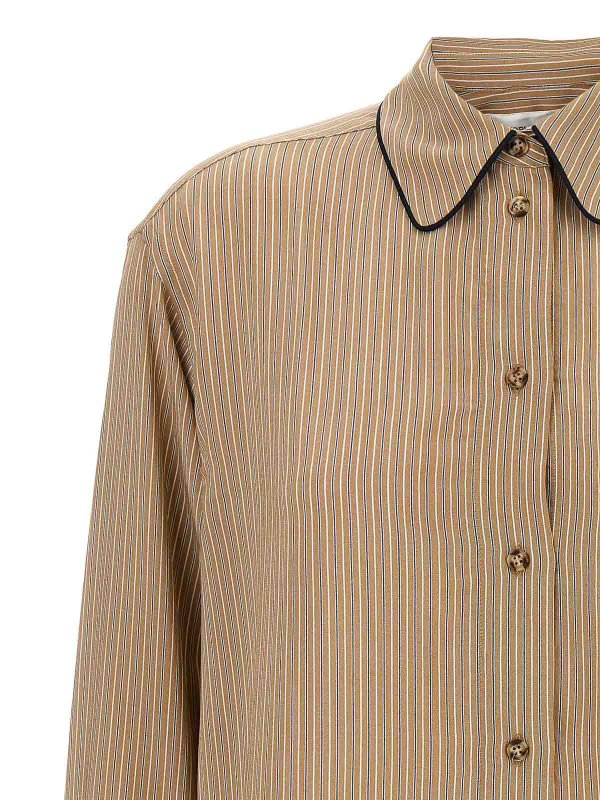 The Best Shops VICTORIA BECKHAM: Chemises - Chemise - Marron