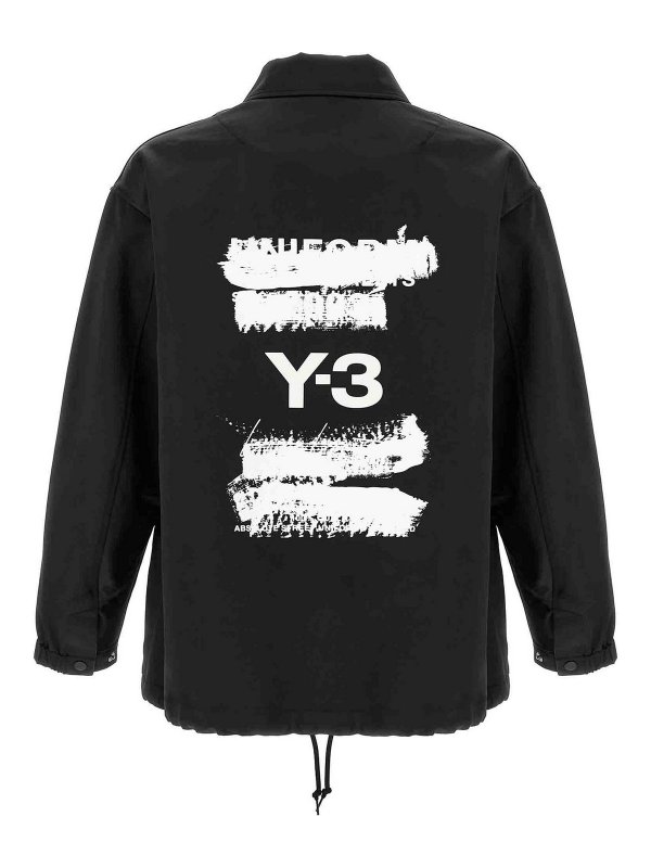 Y-3: blazers online - Satin Jacket