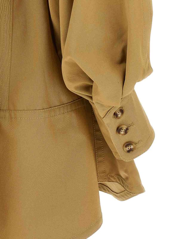 ショートドレス - ベージュ shop online: ZIMMERMANN