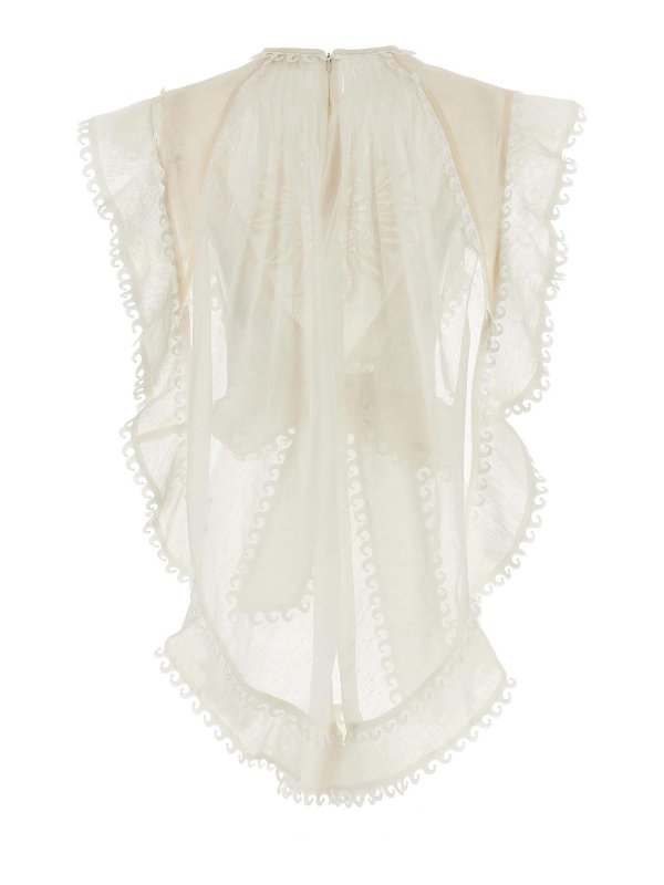 ZIMMERMANN: Tops und Tank Tops online - Top - Weiß