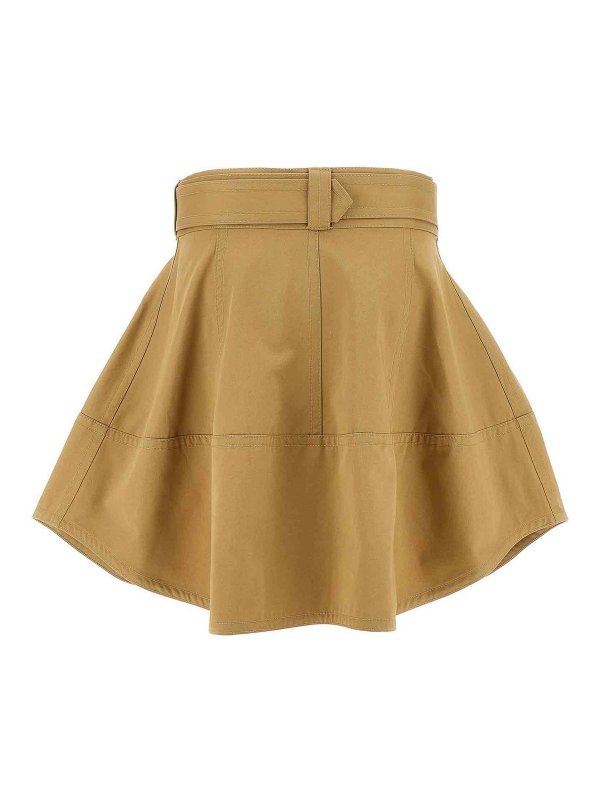 ZIMMERMANN: Knielange und Midi Röcke online - Midirock - Beige