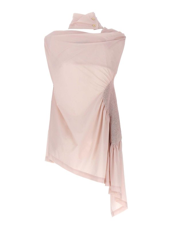 PLEATS PLEASE ISSEY MIYAKE: Tops & Tank tops online - Eye Of The Bean Top