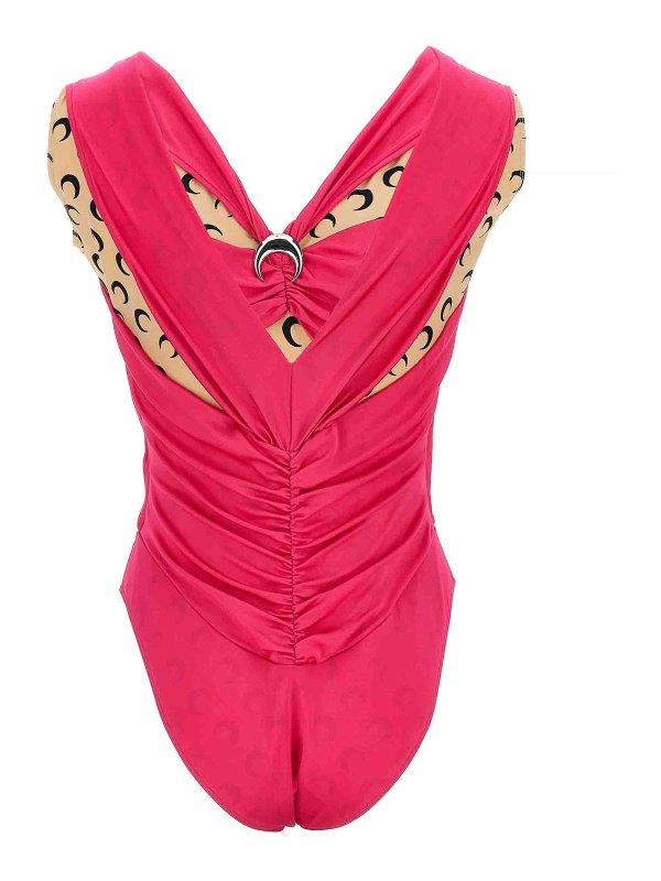 MARINE SERRE: Tops & Tank tops online - Logo Bodysuit