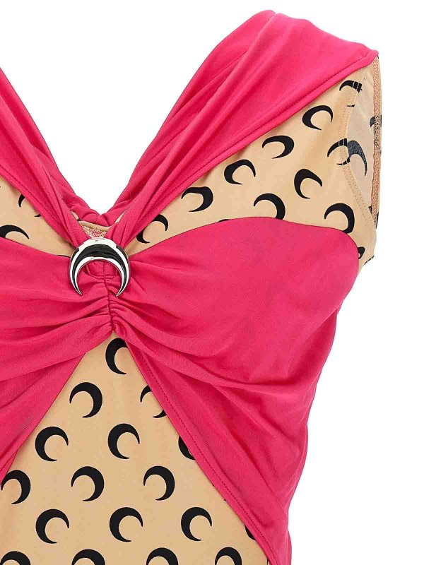 The Best Shops MARINE SERRE: Tops & Tank tops - Logo Bodysuit