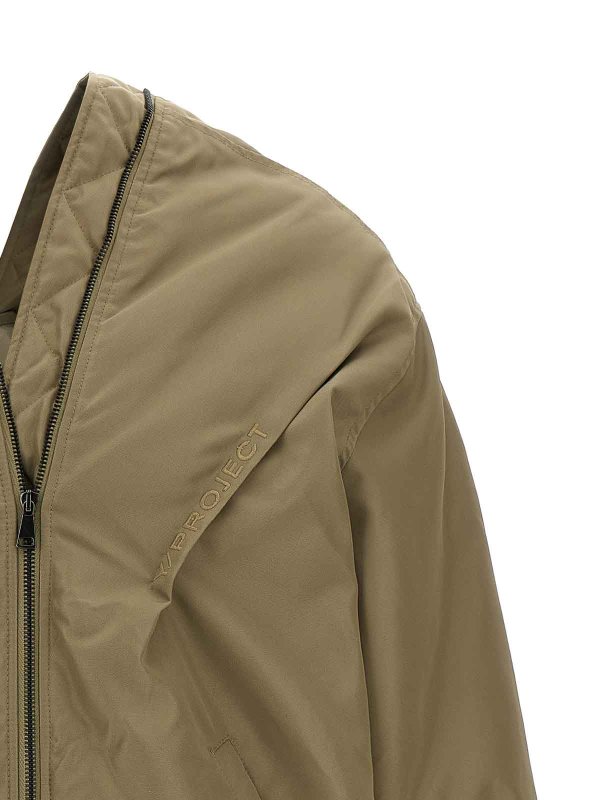 The Best Shops Y/PROJECT: blazers - Double Zip Pinched Logo Jacket