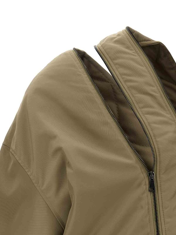 Double Zip Pinched Logo Jacket shop online: Y/PROJECT