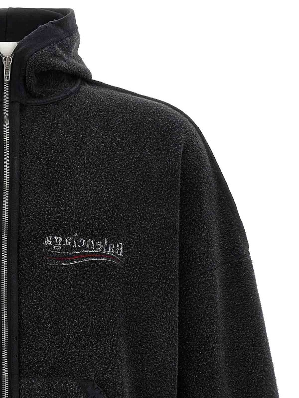 The Best Shops BALENCIAGA: スウェット＆セーター - スウェットシャツ/セーター - 黒