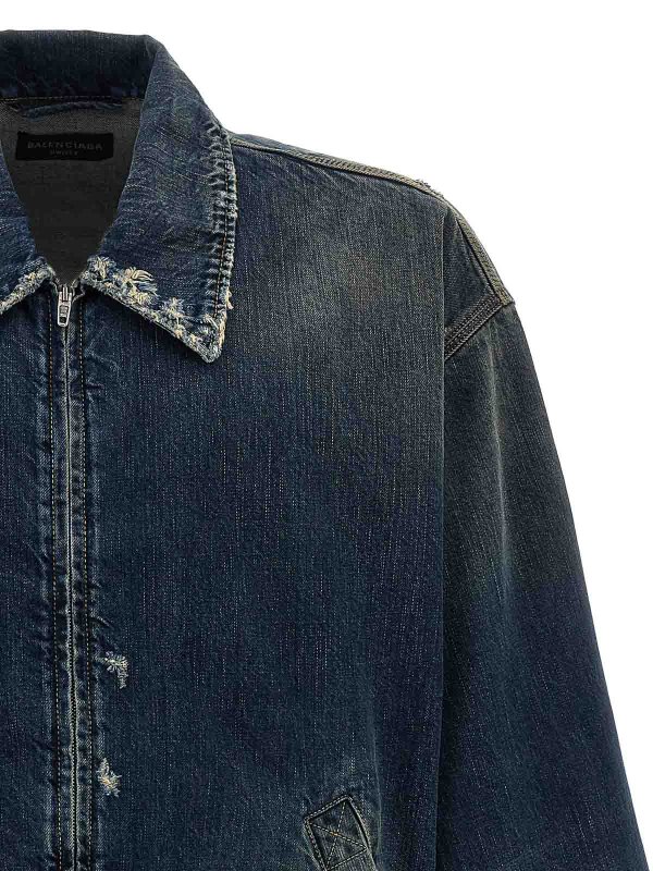 The Best Shops BALENCIAGA: Blazer - Blazer - Azul