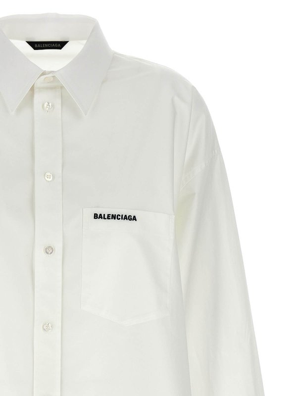 The Best Shops BALENCIAGA: Hemden - Hemd - Weiß