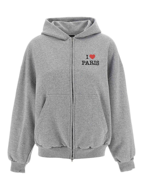 BALENCIAGA: スウェット＆セーター - スウェットシャツ/セーター - グレー