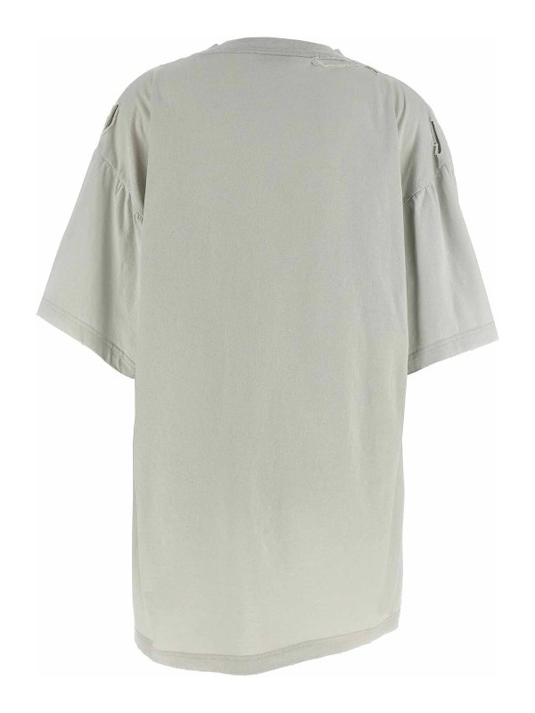 BALENCIAGA: Camisetas online - Camiseta - Gris