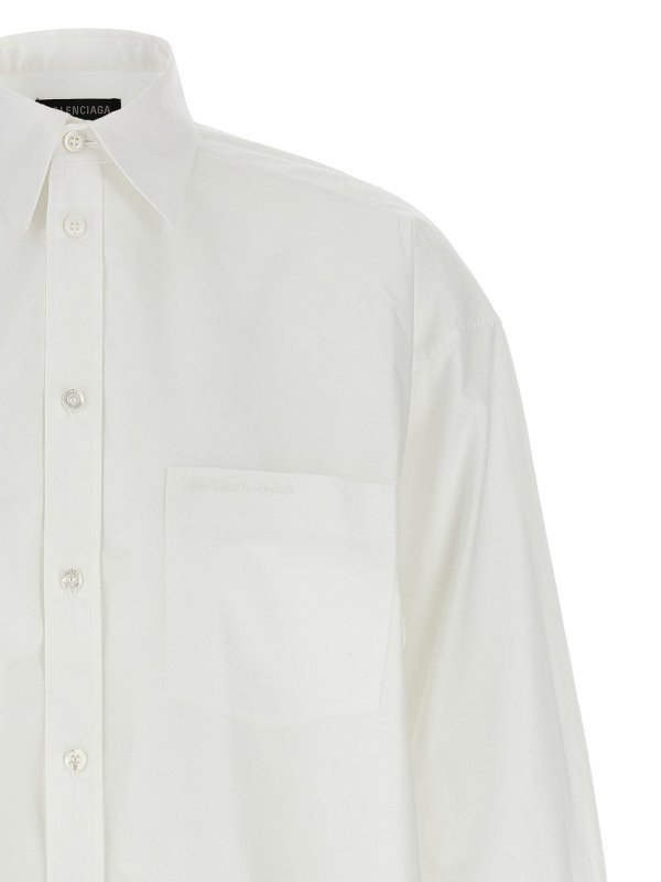 The Best Shops BALENCIAGA: shirts - Knotted Cuffs Shirt