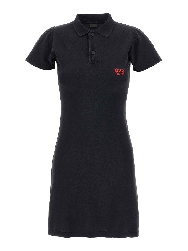 BALENCIAGA: knee length dresses - Polo Dress