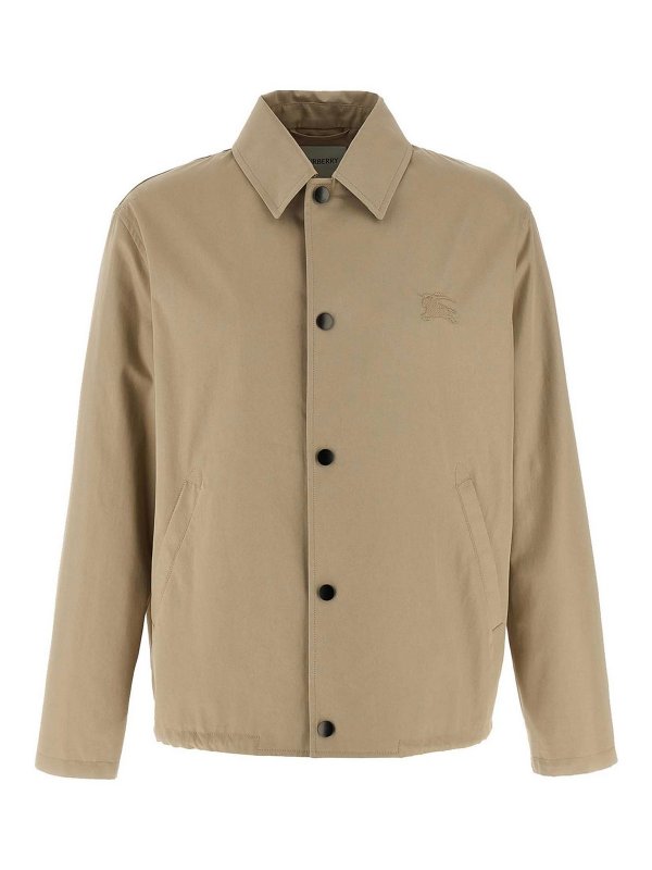 BURBERRY: blazers - Gabardine Jacket
