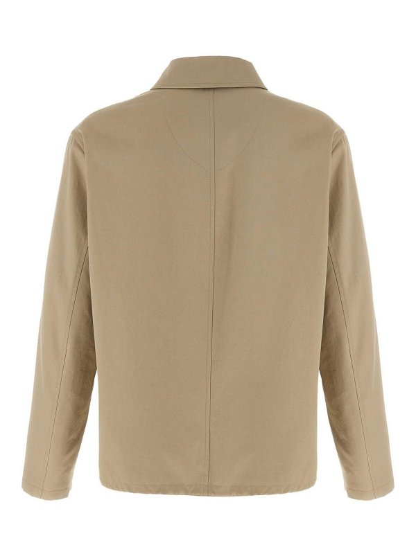 BURBERRY: blazers online - Gabardine Jacket