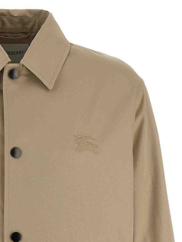 The Best Shops BURBERRY: blazers - Gabardine Jacket