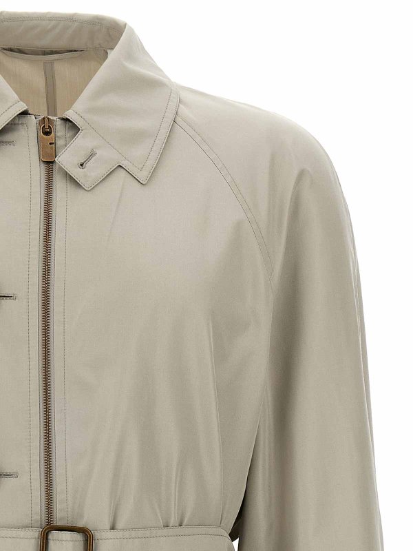 The Best Shops BURBERRY: ショートコート - ショートコート - グレー