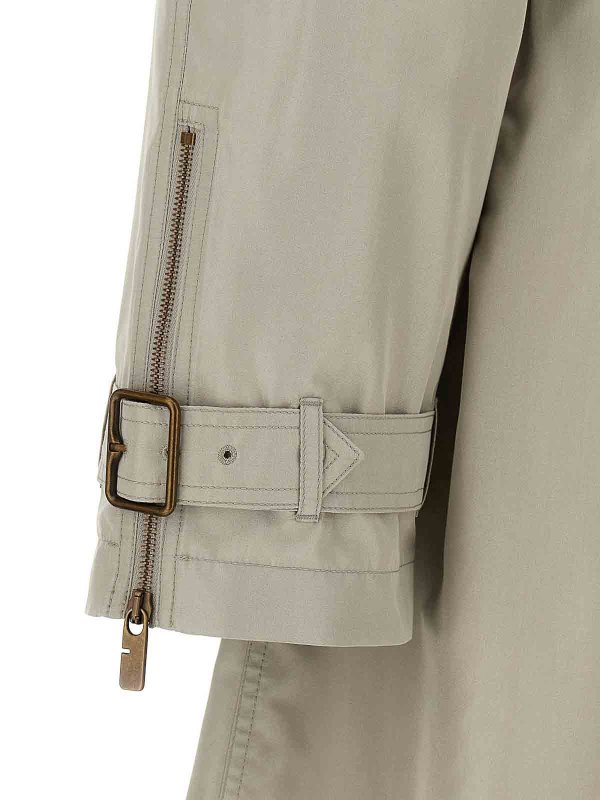 ショートコート - グレー shop online: BURBERRY