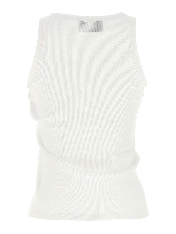 COPERNI: Tops y camisetas sin mangas online - Top - Blanco