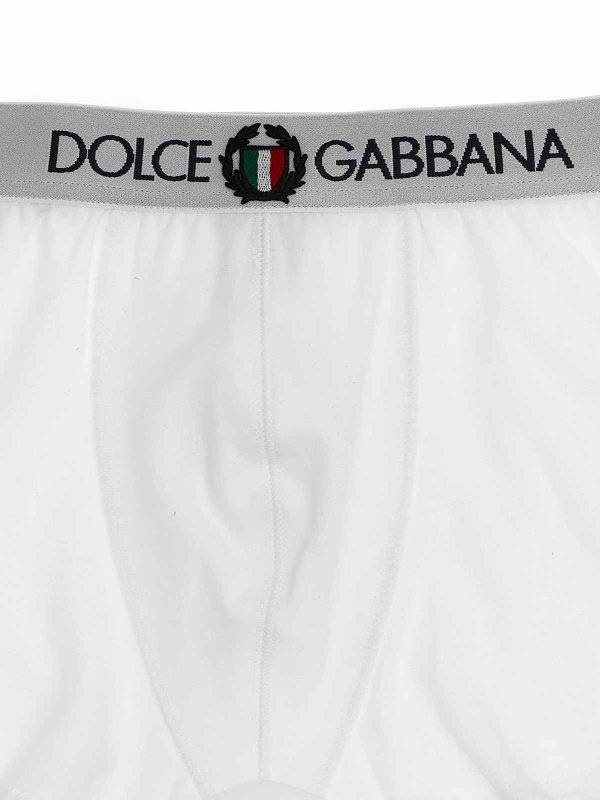 The Best Shops DOLCE & GABBANA: Kurze Mäntel - Kurzer Mantel - Weiß