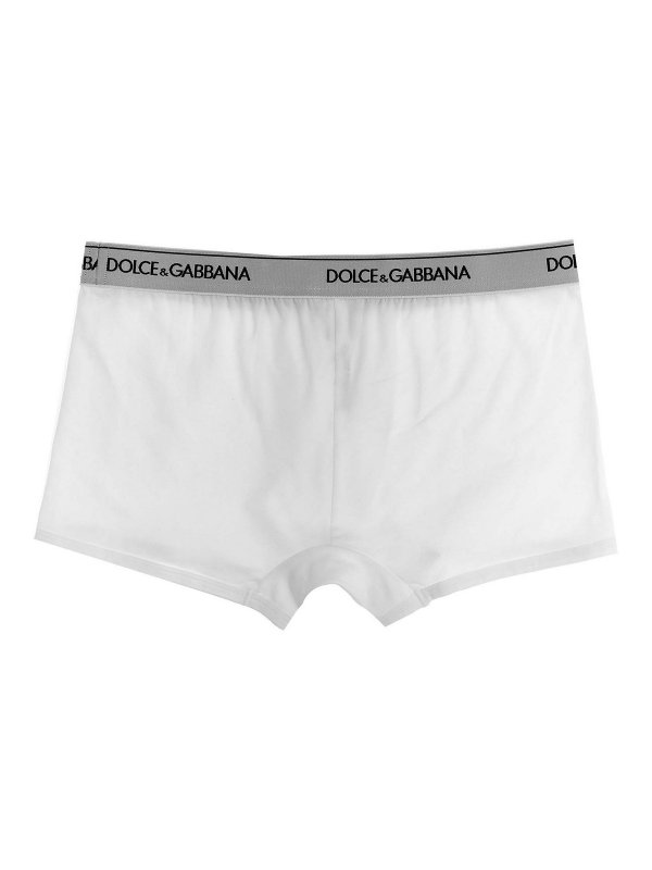 DOLCE & GABBANA: Bañadores y boxer de baño online - Boxers De Baño - Blanco