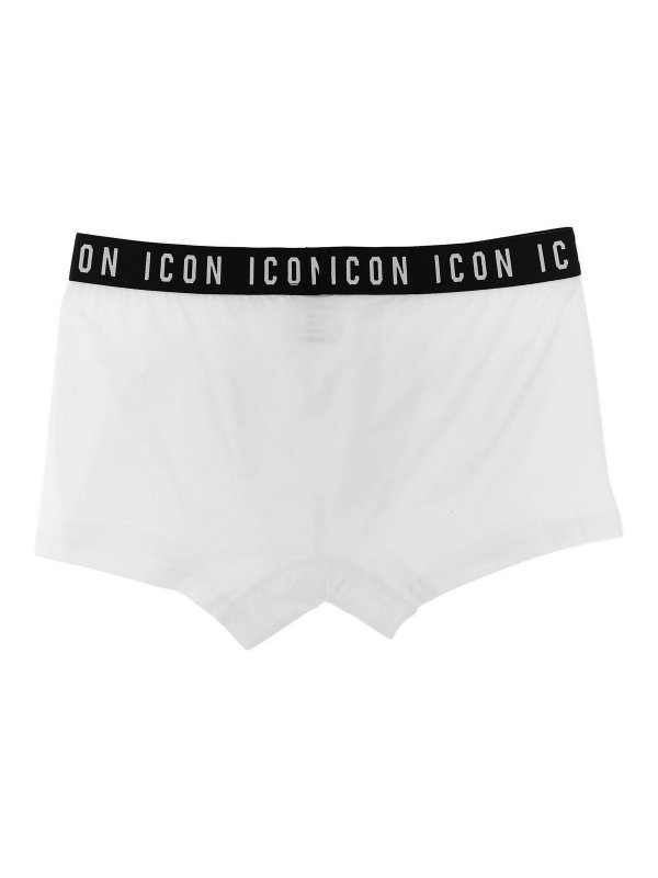 DSQUARED2: Bañadores y boxer de baño online - Boxers De Baño - Blanco