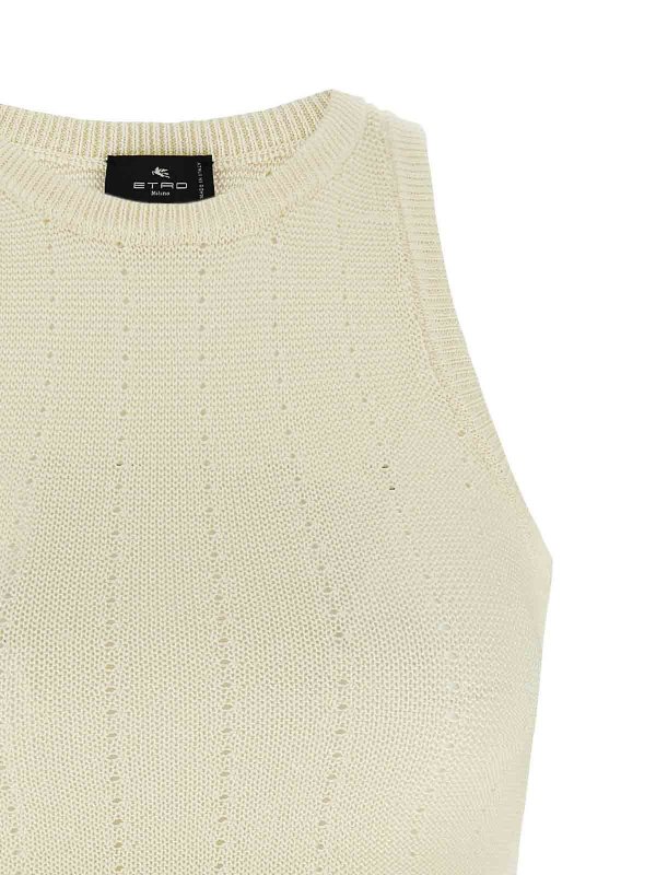 The Best Shops ETRO: Tops und Tank Tops - Top - Weiß