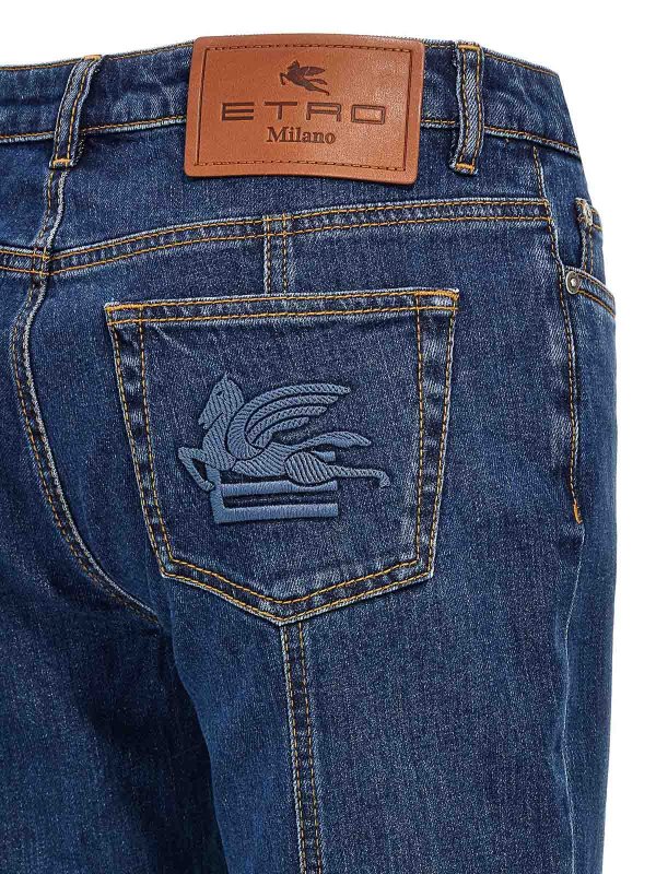 Flared Jeans shop online: ETRO