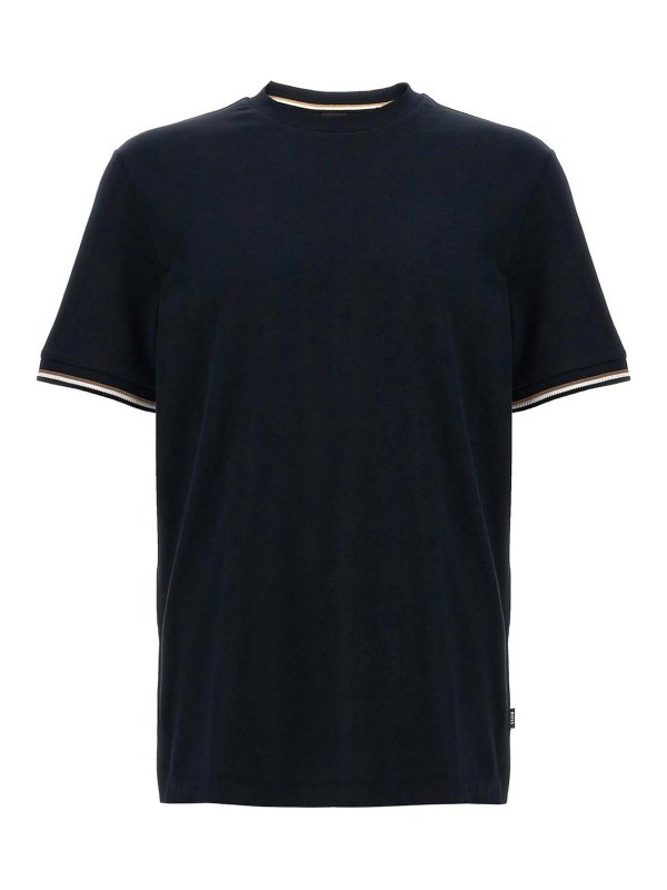 Hugo Boss: Camisetas - Camiseta - Azul